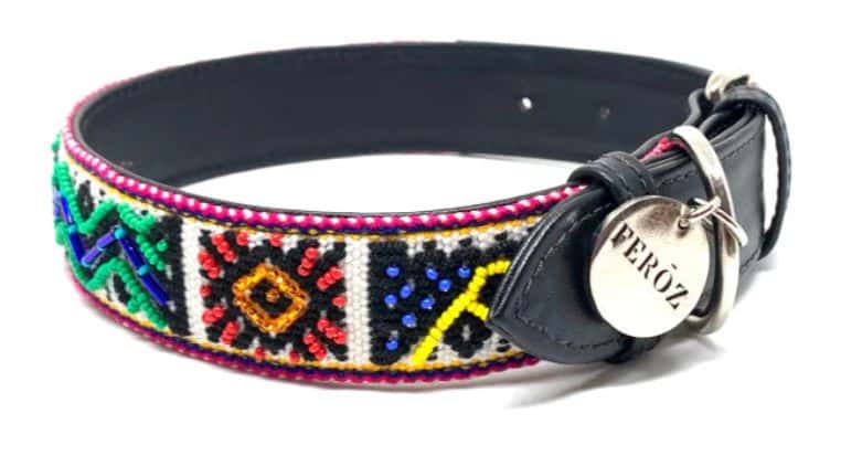 Artisan Kamsa Dog Collar image 1