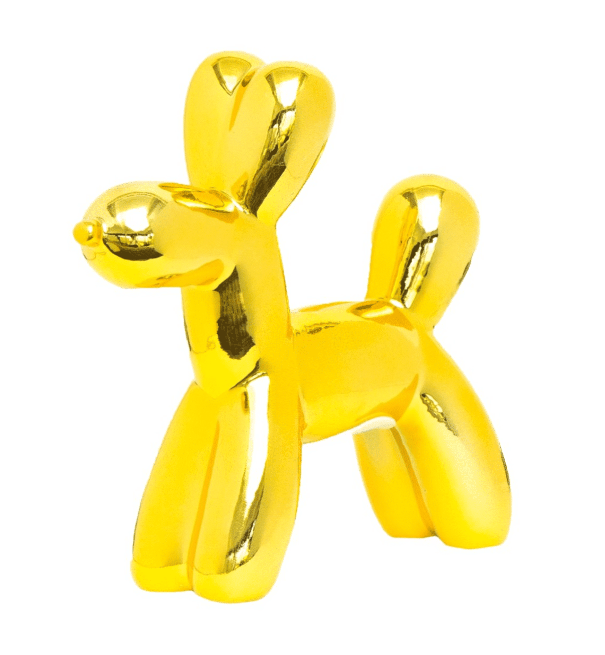 Yellow Mini Balloon Dog Bank image 0