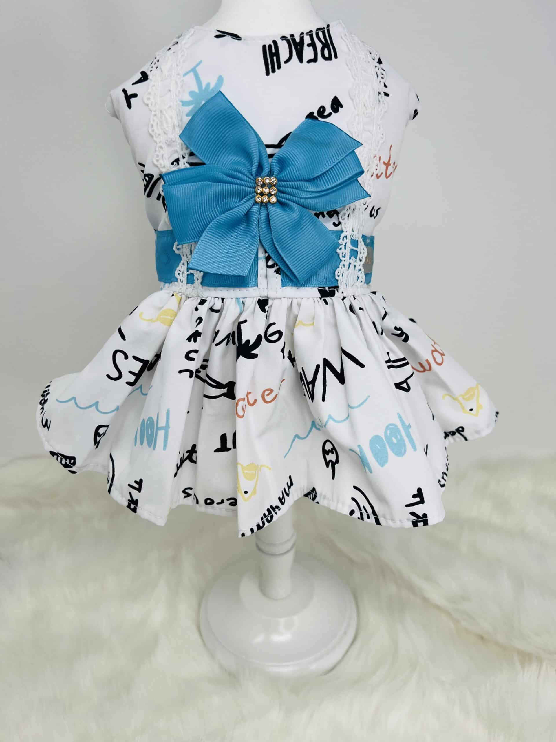 Surfside Graffiti Dog Dress image 0