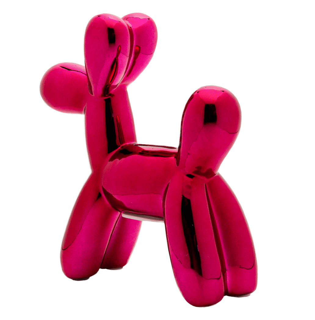 Plum Mini Balloon Dog Bank image 2