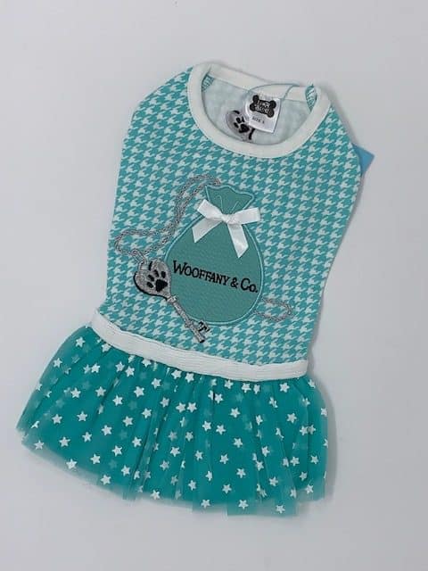 Wooffany & Co. Key & Pouch Dog Dress image 1