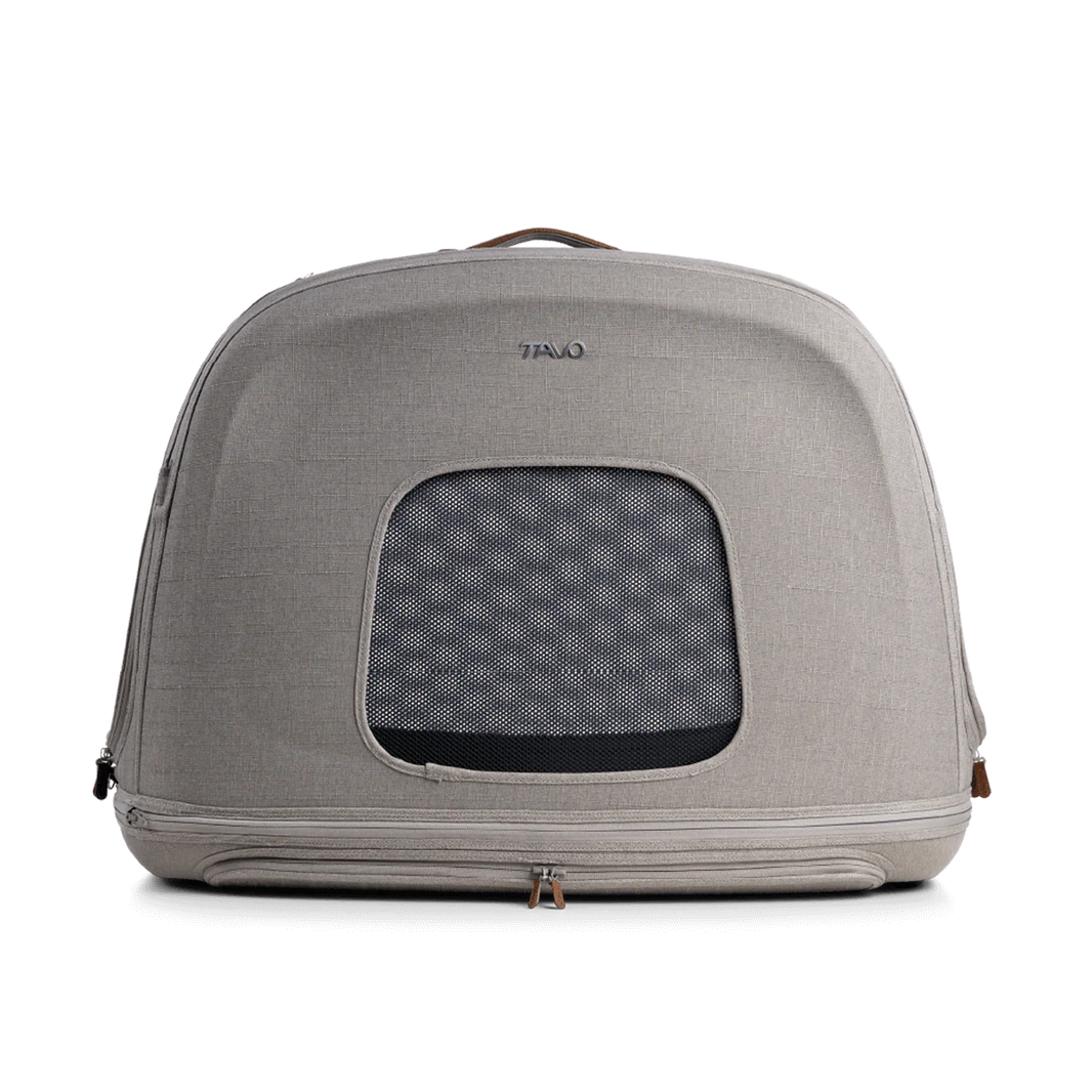 Crispin Pet Travel Crate in Merle
