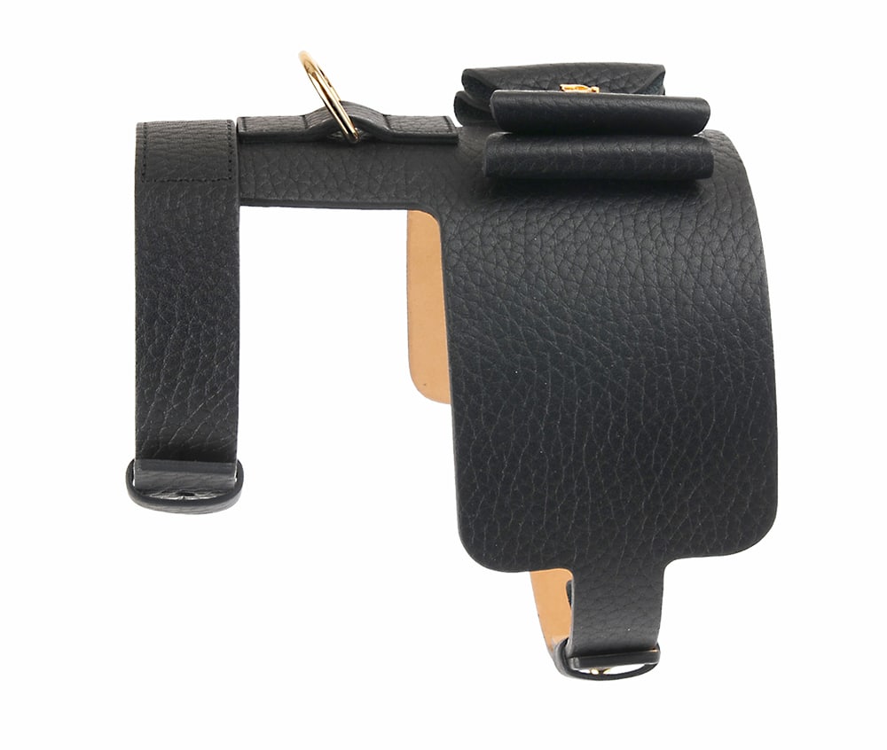 bijou-dog-harness-black-gold-S