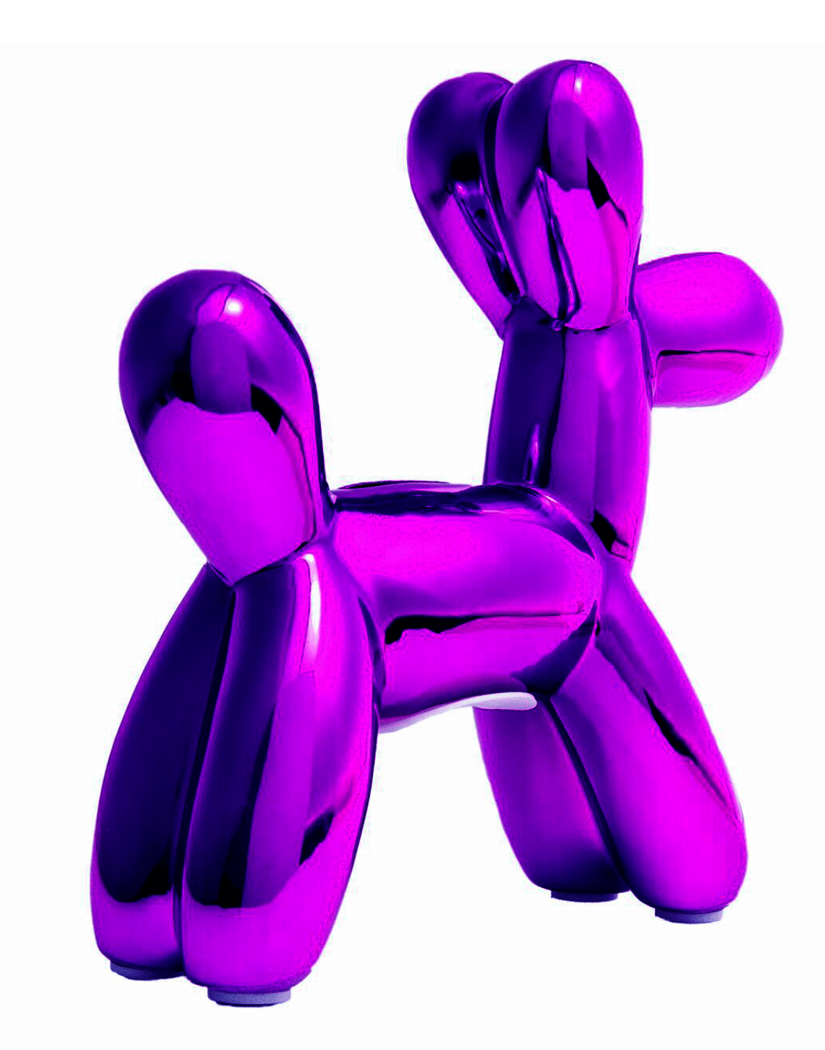 Purple Mini Balloon Dog Bank image 2