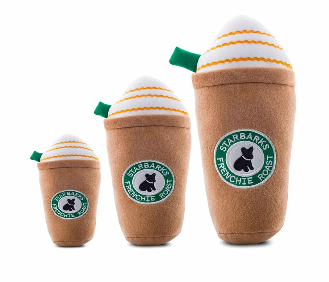 PUCCI Cafe Starbarks Frenchie Roast Dog Toy
