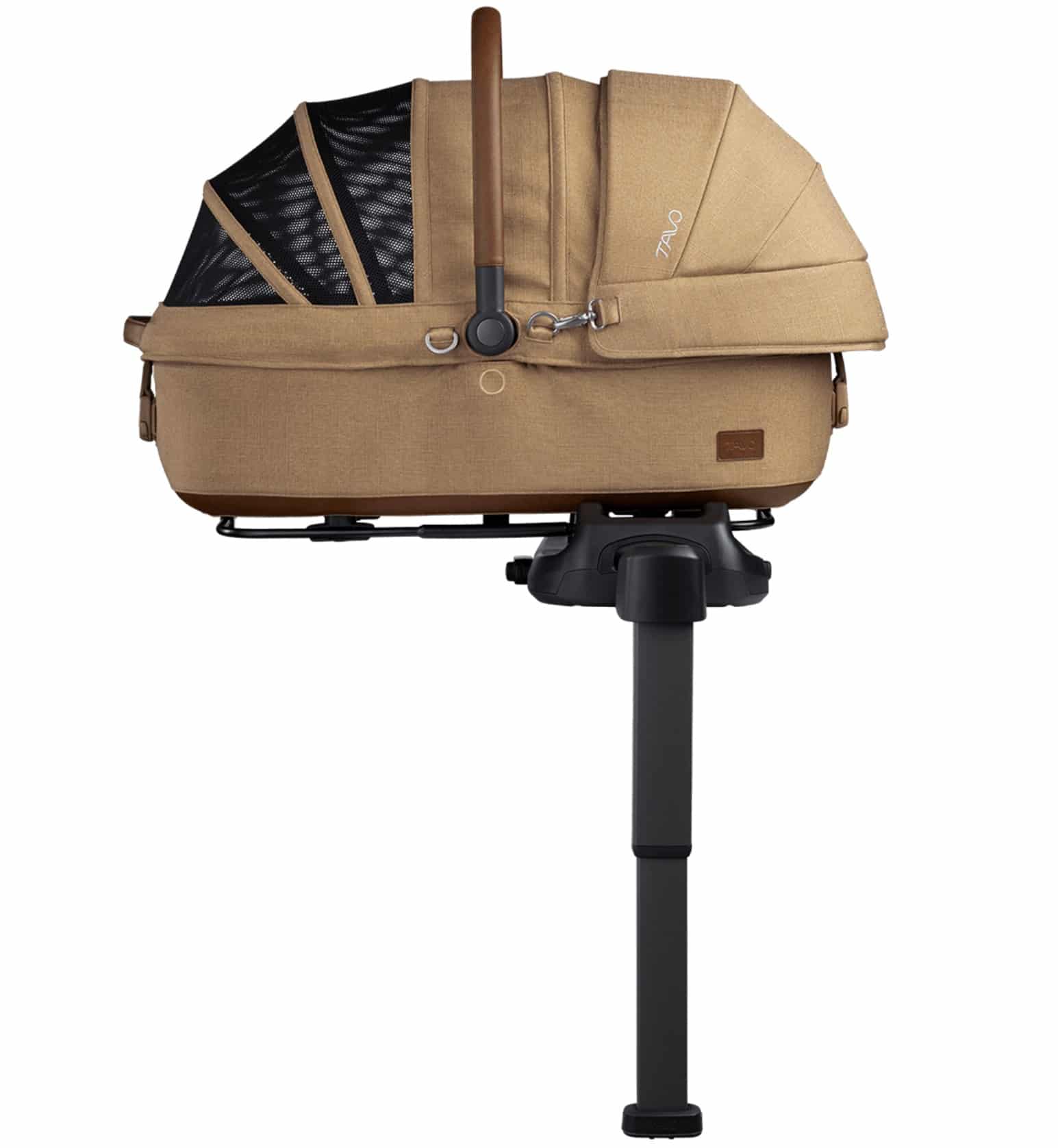 Tavo Pets Maeve Car Seat, Medium (Rigid Handle) Pet Carrier - Sable image