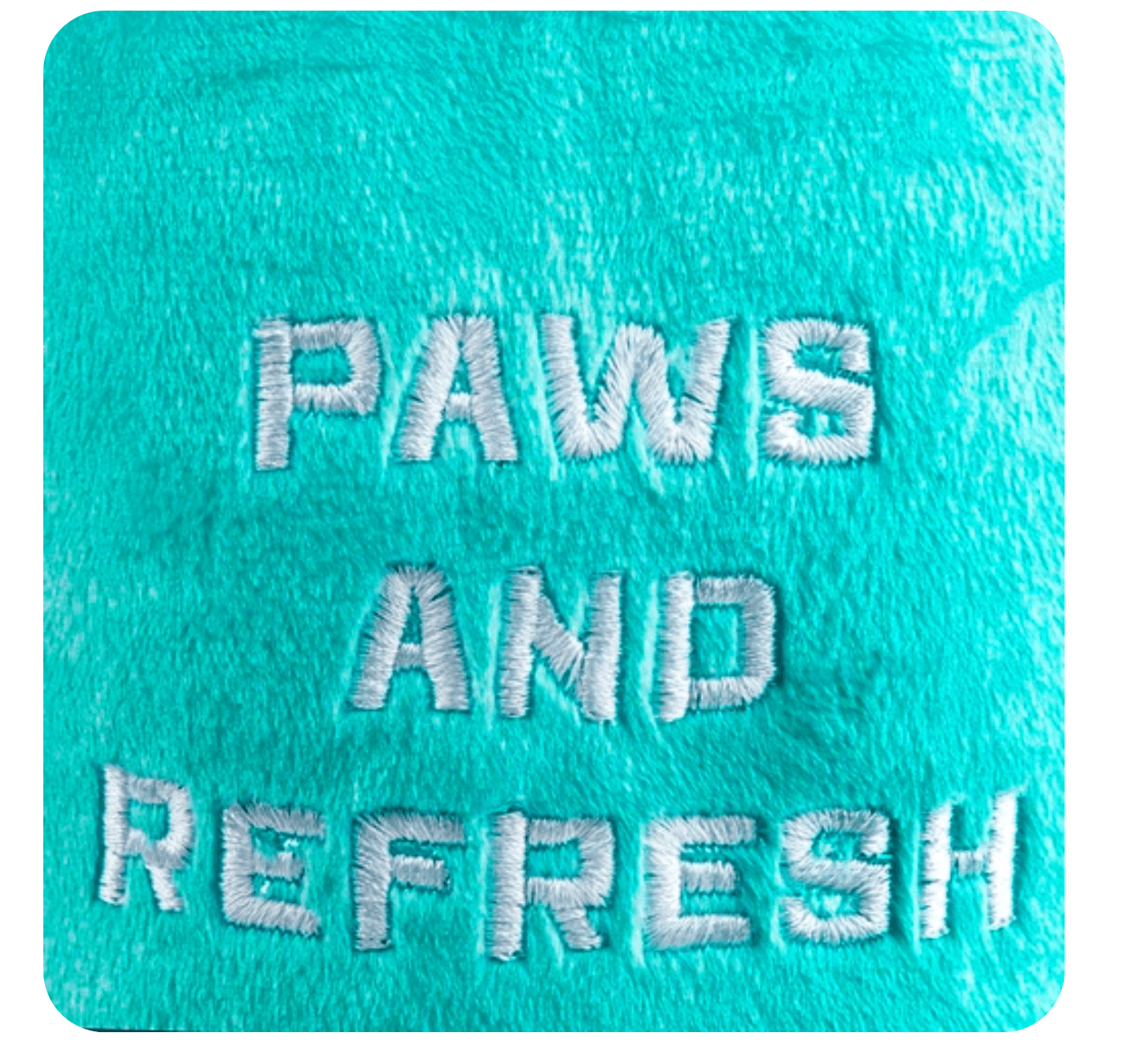Snuggly Cup Dog Toy - Teal image 2