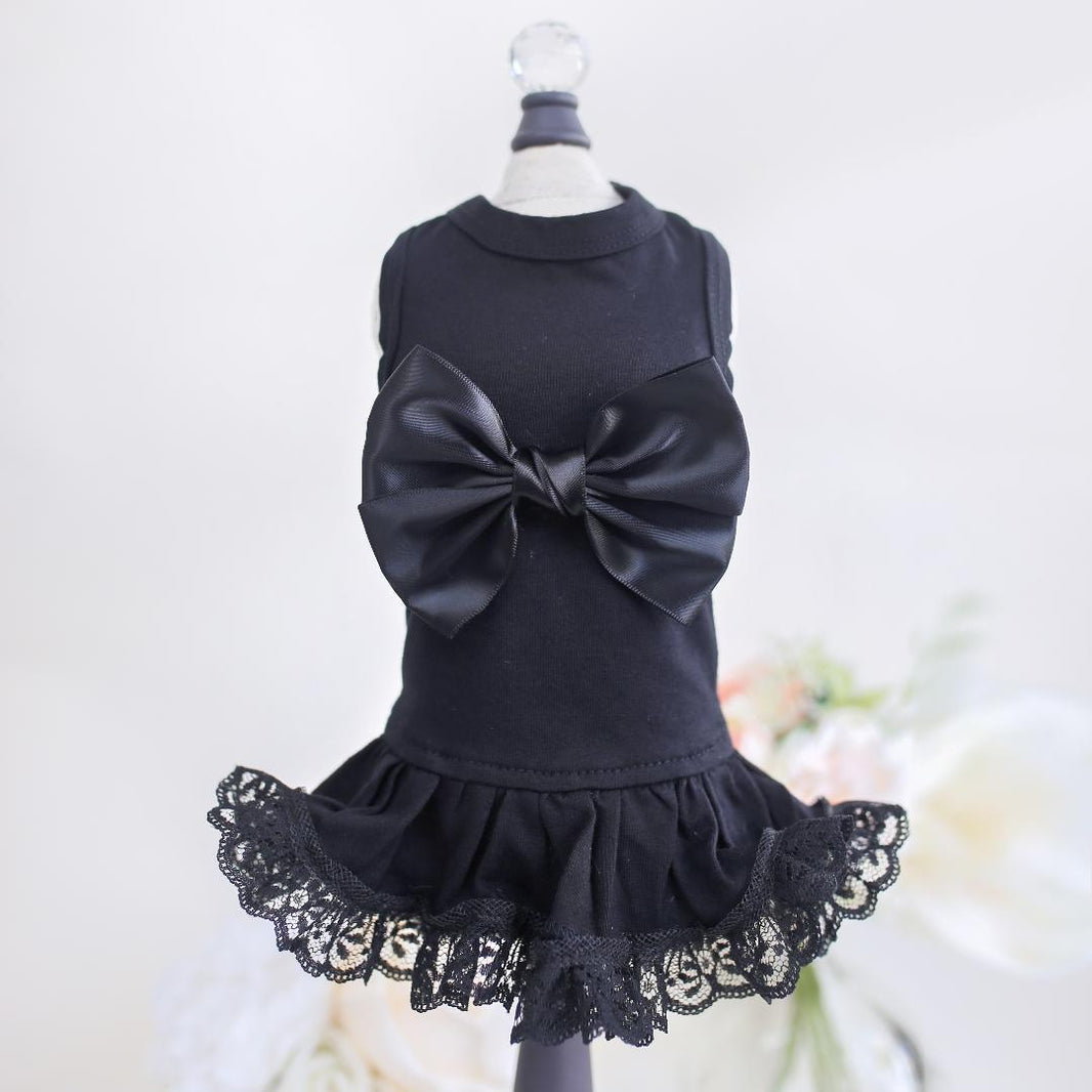Ballerina Dog Dress - Black image 0