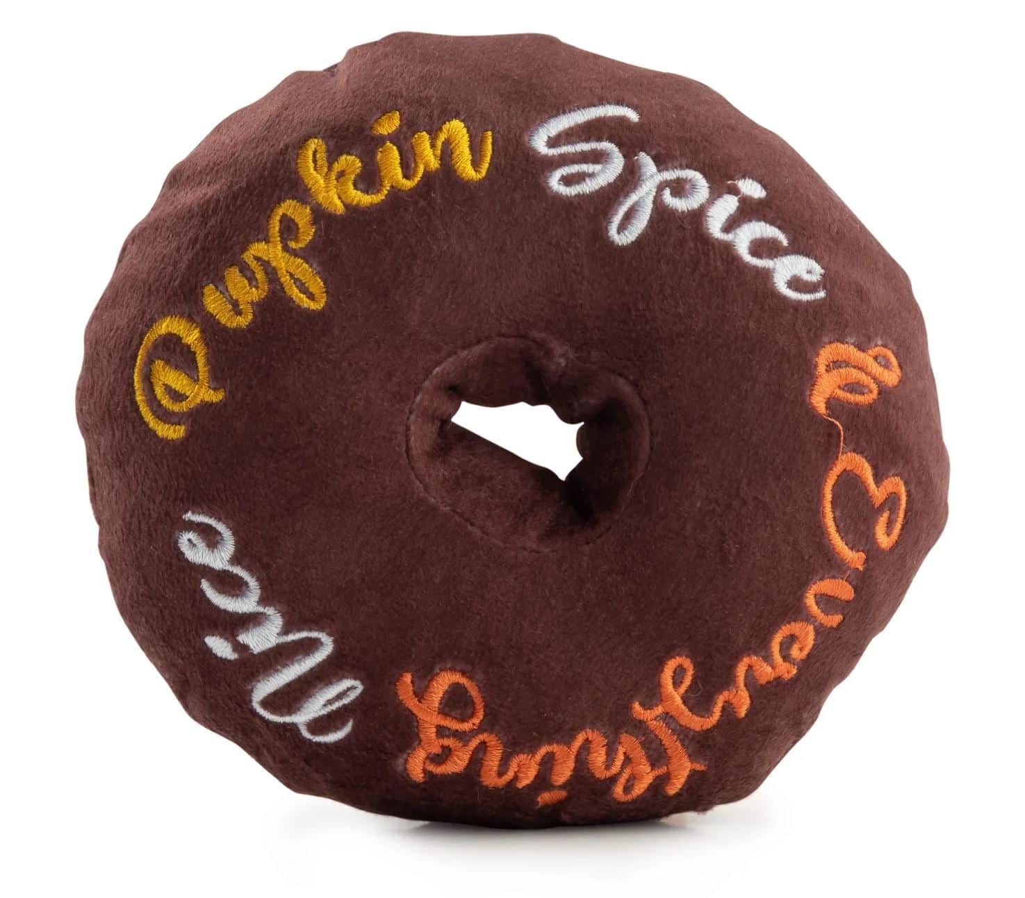Pupkin Spice Donut Dog Toy image 2