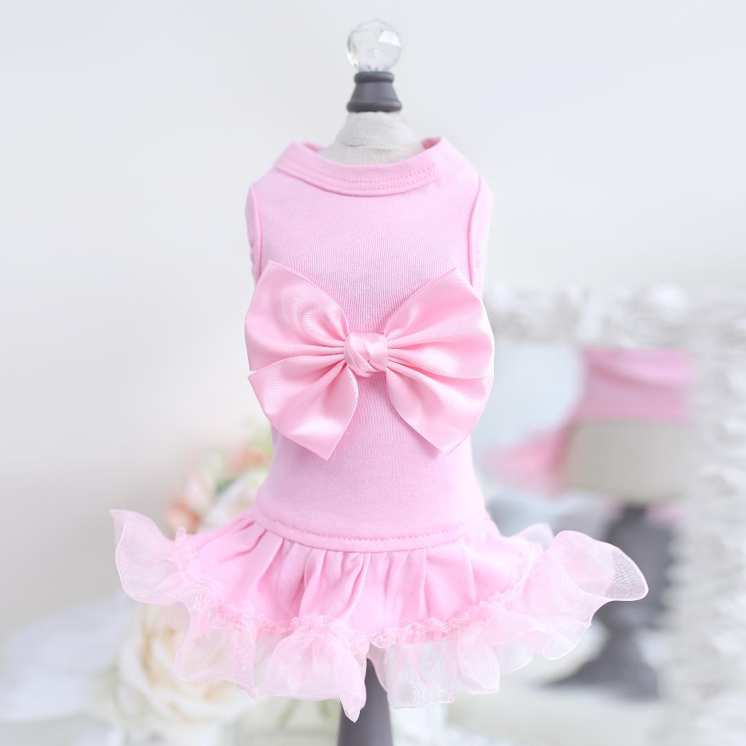 Ballerina Dog Dress - Pink image 0