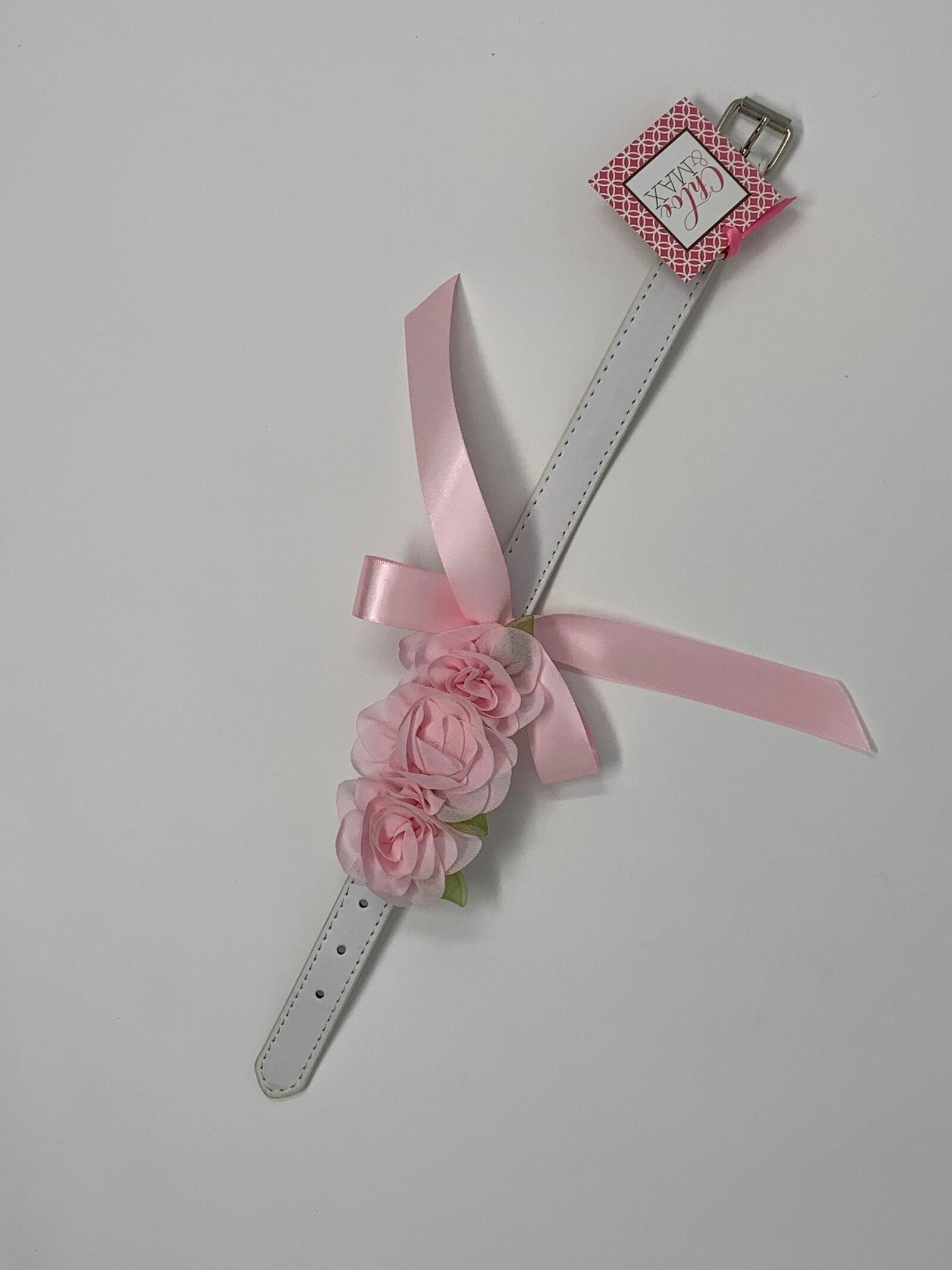 Wedding white – pink collar 2 – puccicafe.com