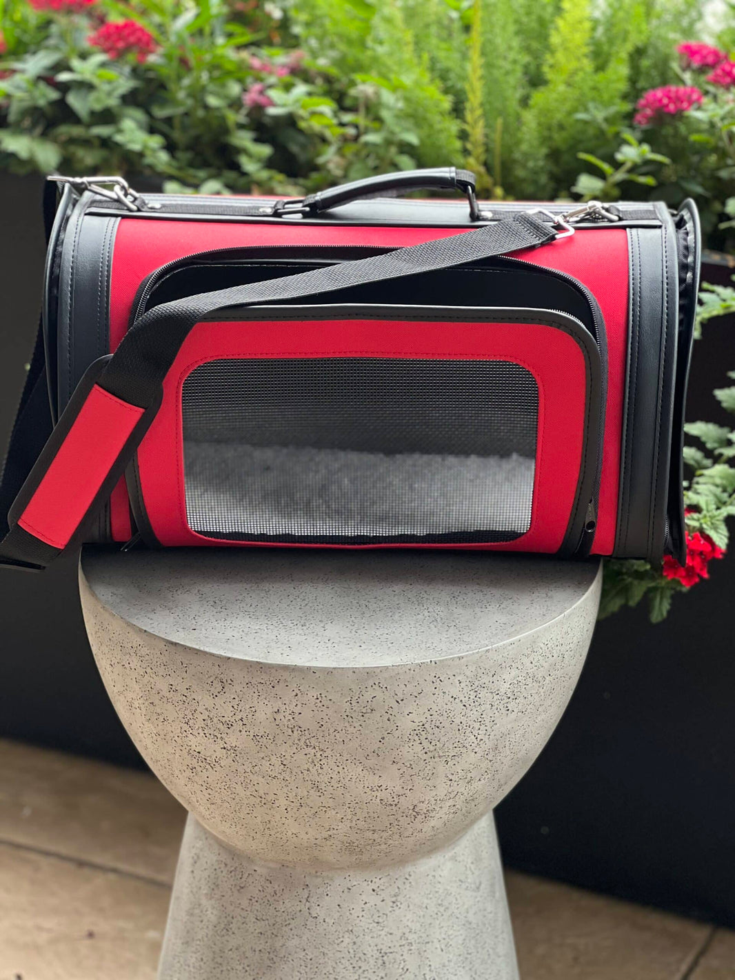 Kelle Red Large Dog Carrier image 1