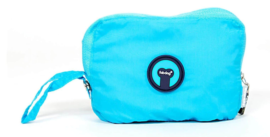 Blue Packaway Dog Raincoat image 1