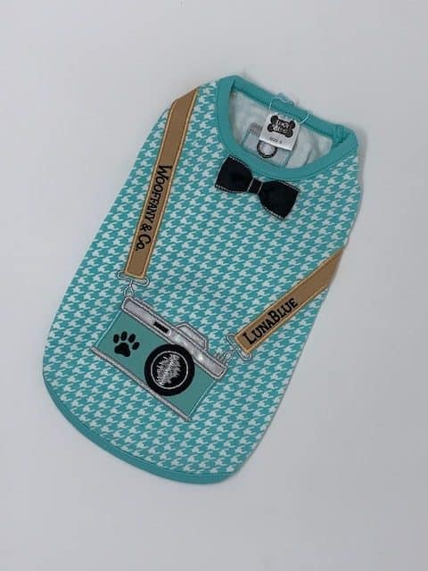 Wooffany & Co. Camera Dog Tank image 1