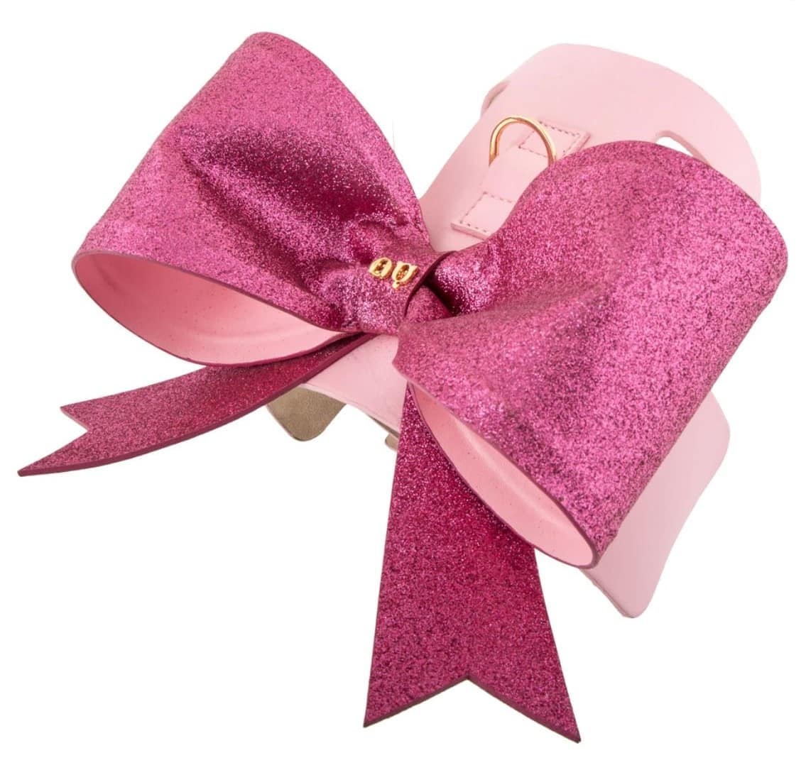 Glitter Bow Dog Harness - XXL image 0