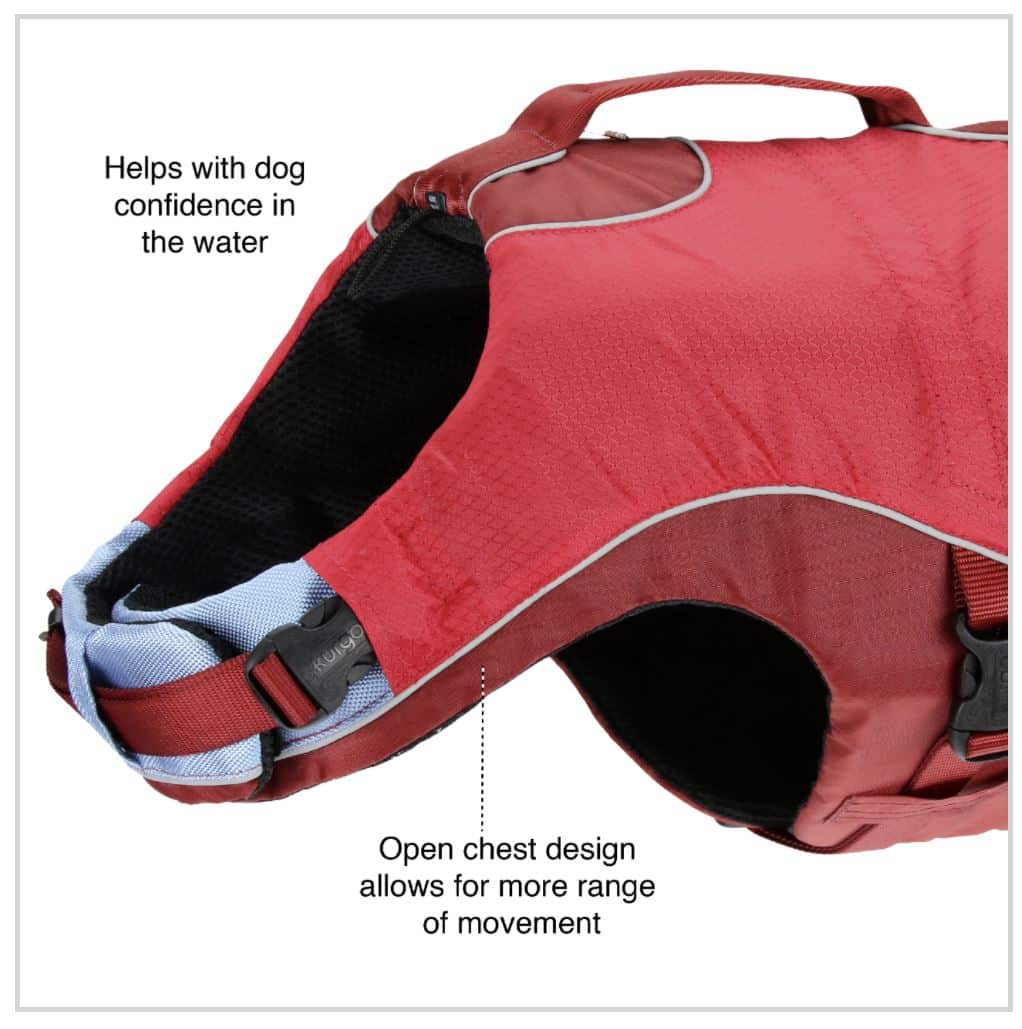 Surf N Turf Red Dog Life Jacket image 7