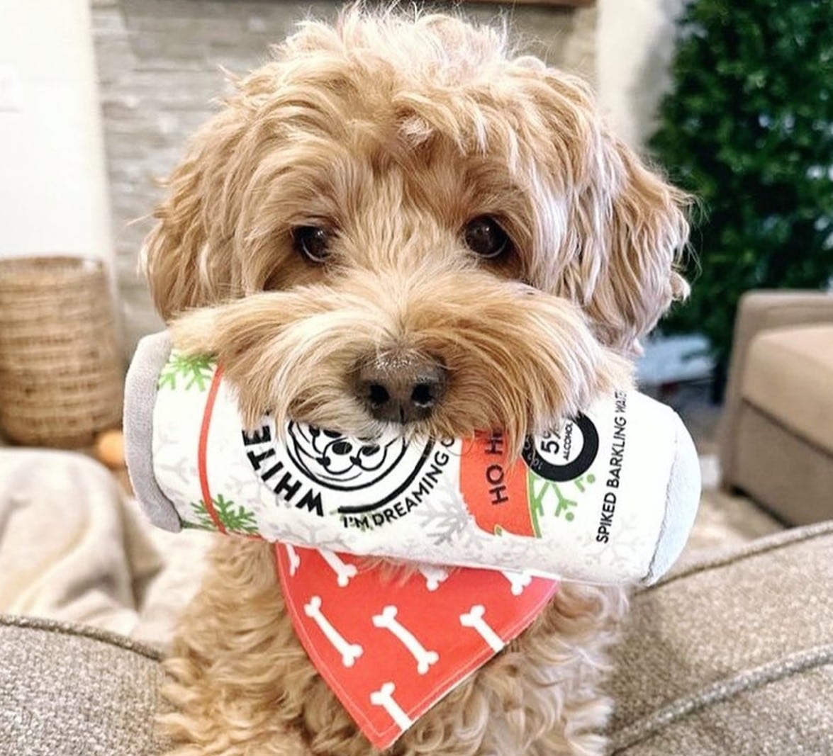 White Paw Howliday Dog Toy image 0
