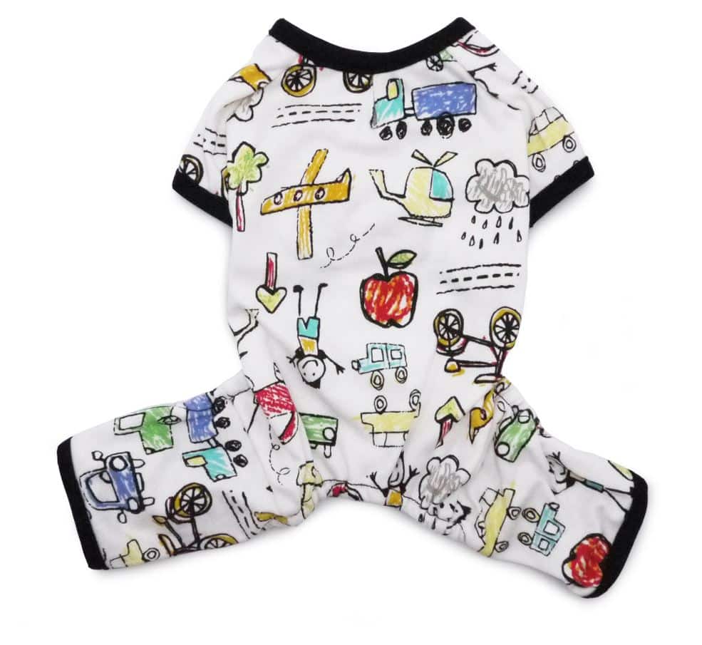 Car Dog Pajamas - Black image 1