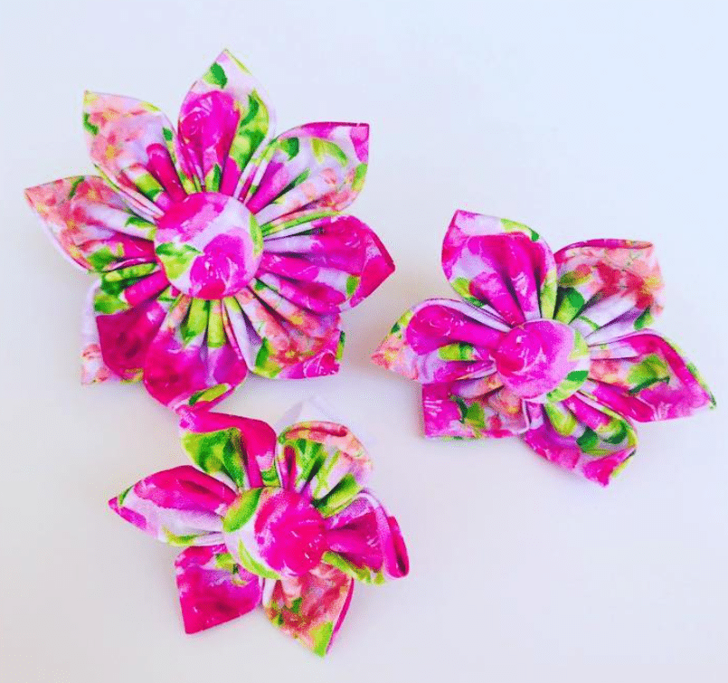 Beatrice Flower for Dog Collar image 0