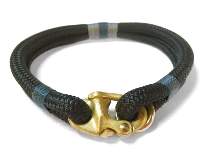 Oonalfie Classic Rope Dog Collar – Northern Lights image 5