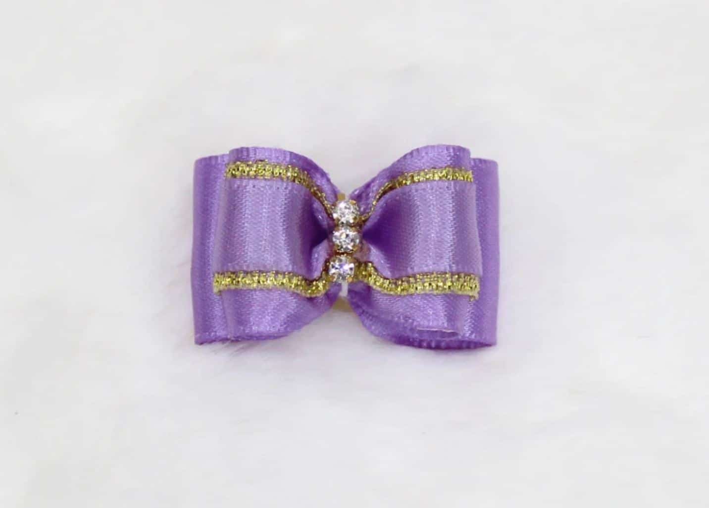 Three Crystal Dog Bow image 7