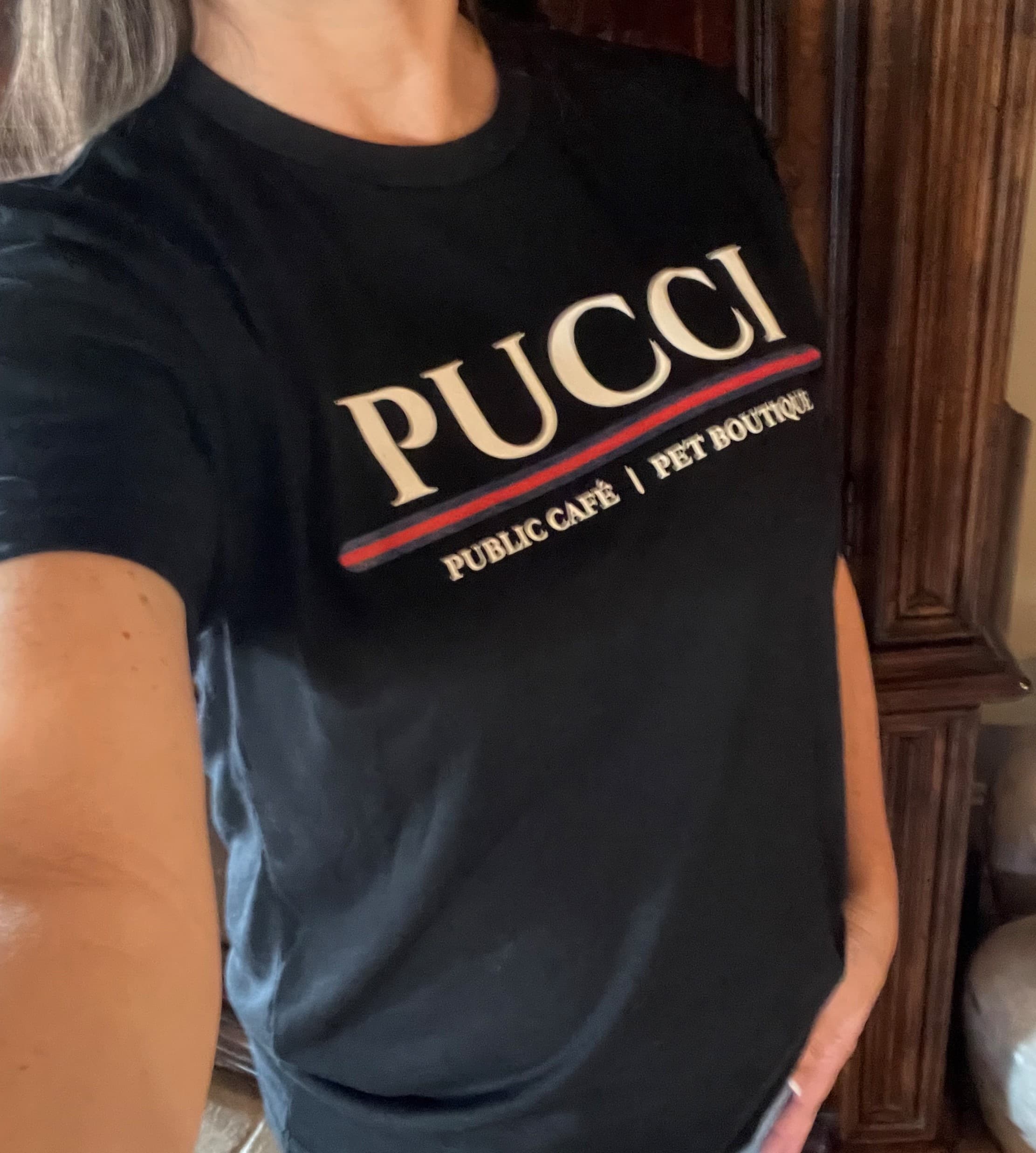 PUCCI Café Black T-Shirt image 0
