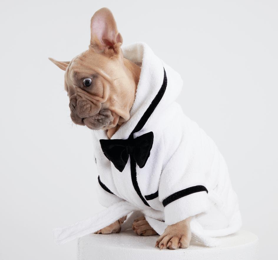Best Man Dog Bathrobe image 2