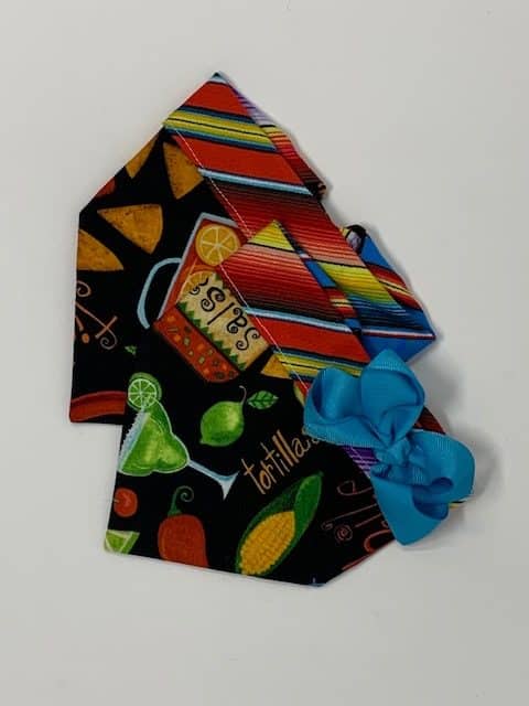 Fiesta Dog Bandana with Bow image 0