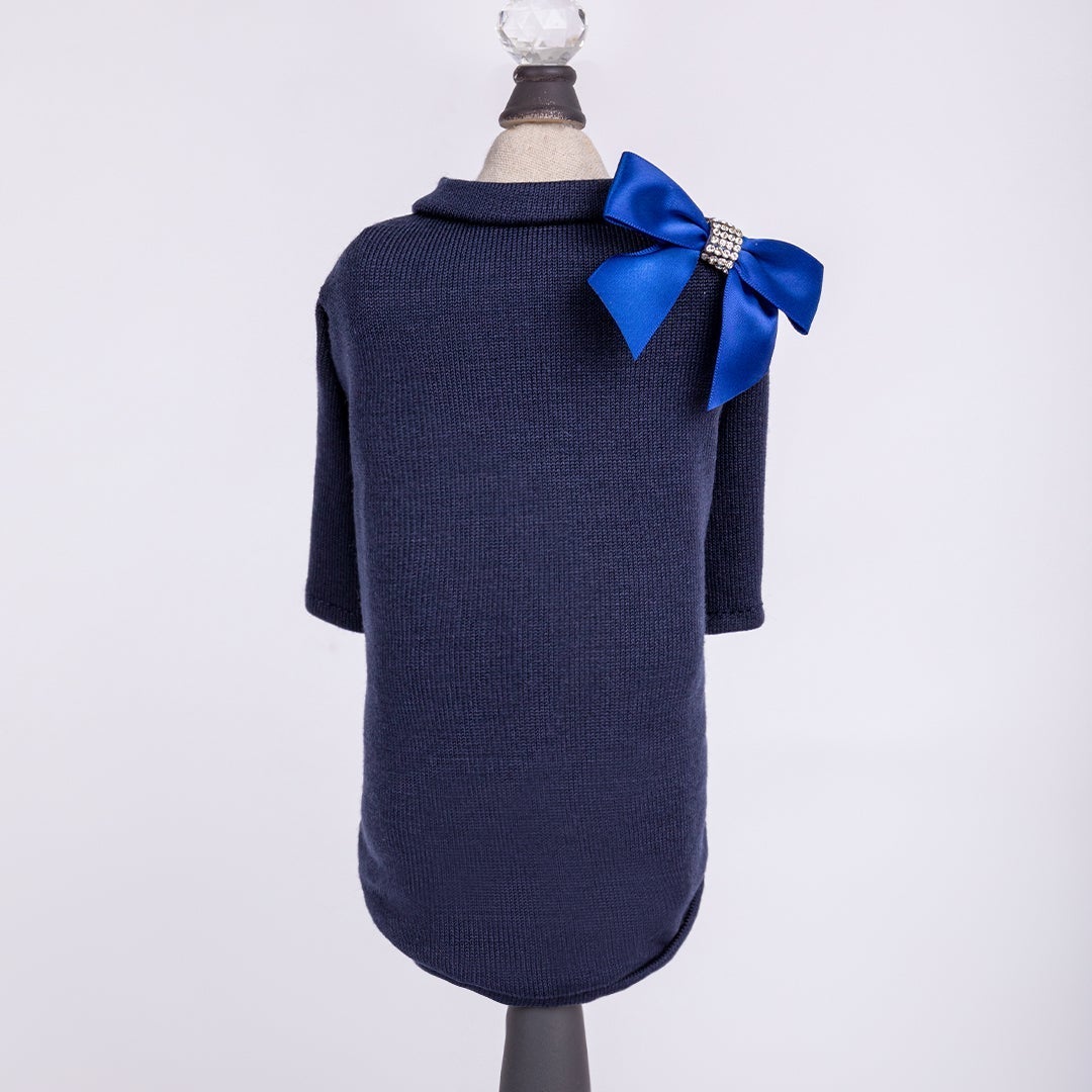 Cocktail Hour Dog Tee - Navy image 0