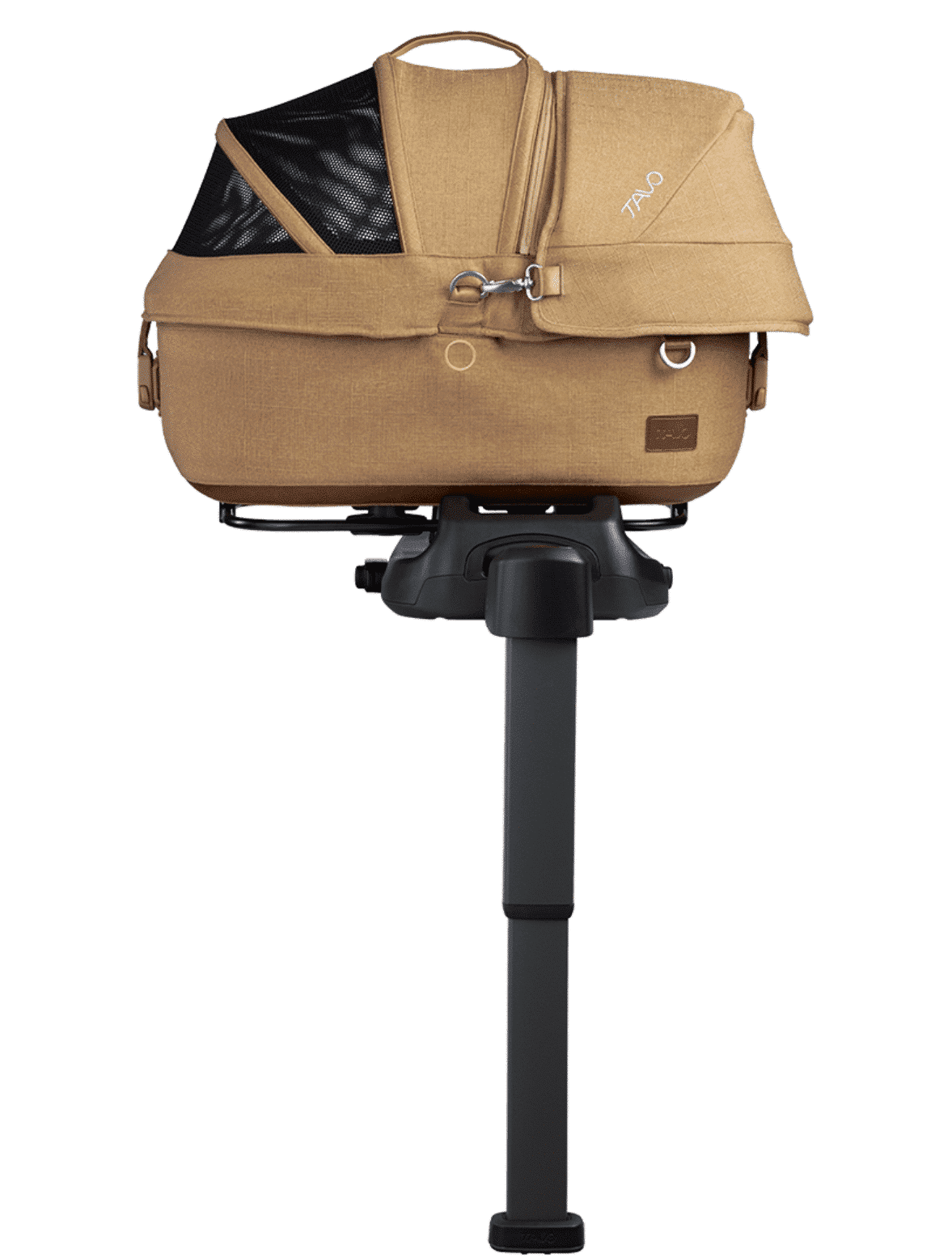 Tavo Pets Maeve (Flex Handle) Pet Car Seat Dog Carrier - Sable, Small image