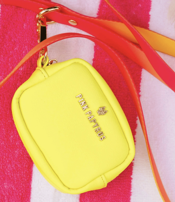 Kiki Bag Dispenser/ Treat Pouch - Neon Yellow image 1
