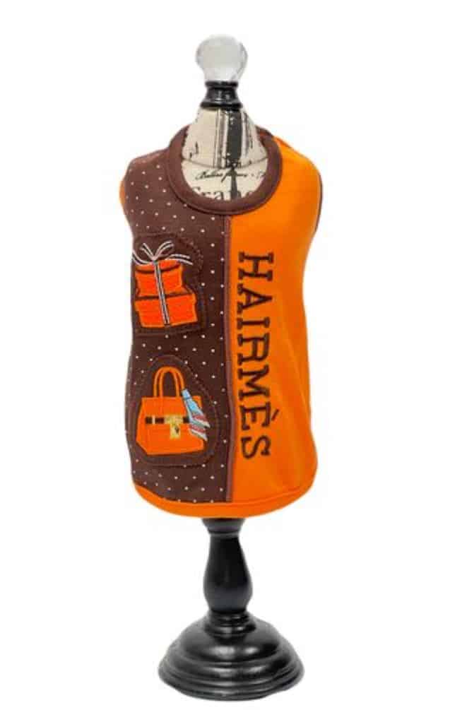 Hairmes Two Tone Purse Gift Dog Tank image 0