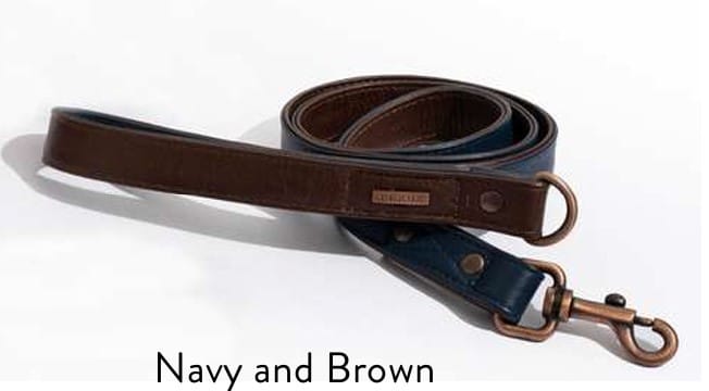 Feroz Leather Dog Leash - Hunter Collection image 1