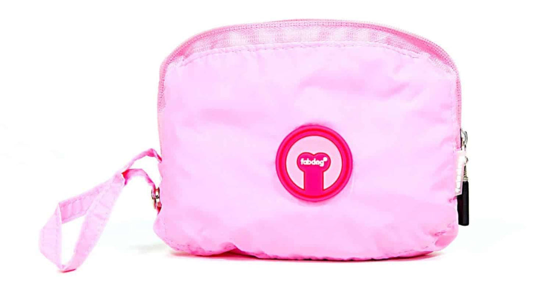 Light Pink Packaway Dog Raincoat image 1