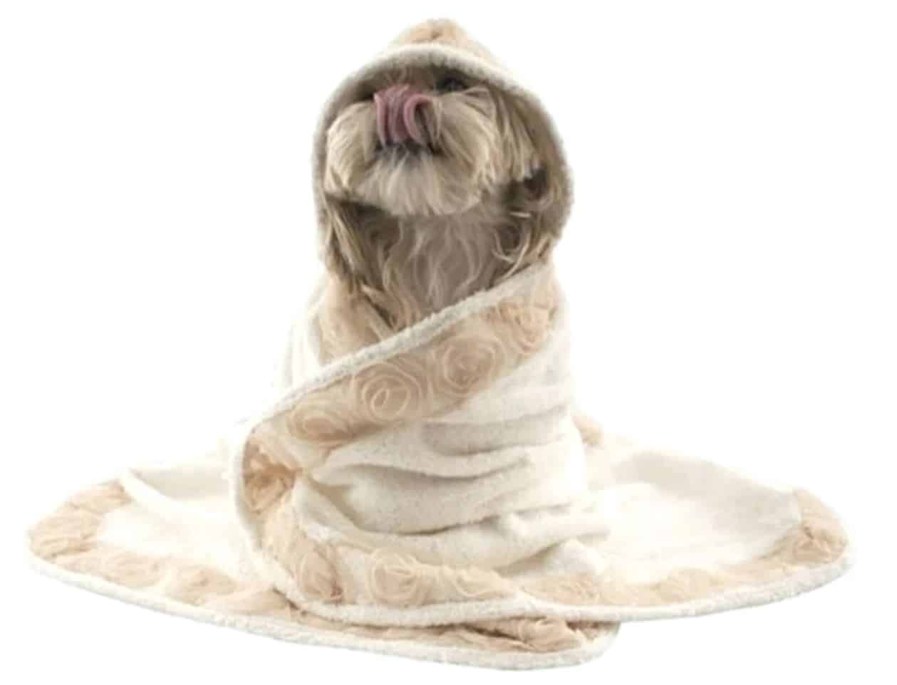 Belle Hooded Towel for Dogs image 0