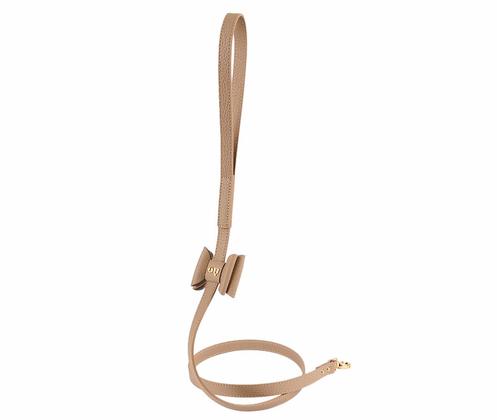 Bisou Dog Leash - Beige image