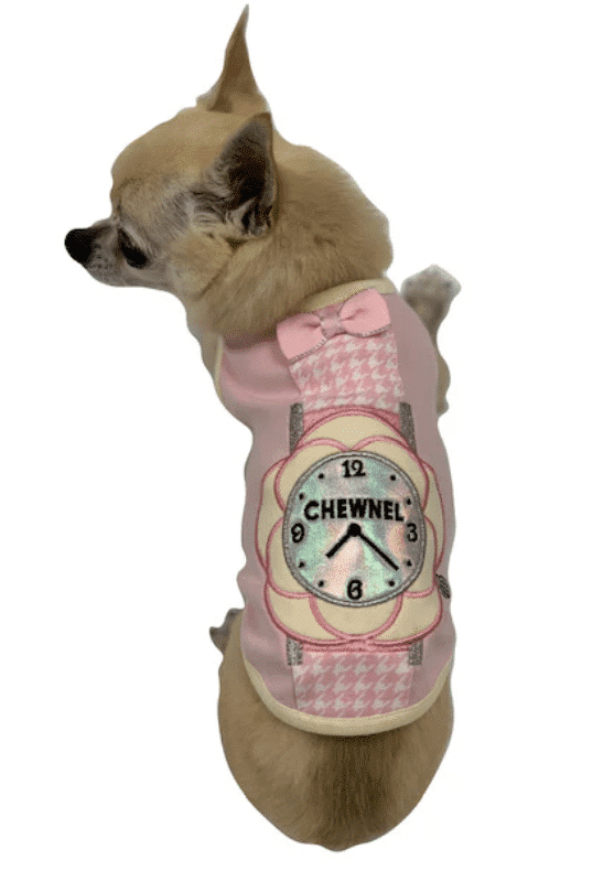 Chewnel Camellia Watch Dog Tank - Pink image 0