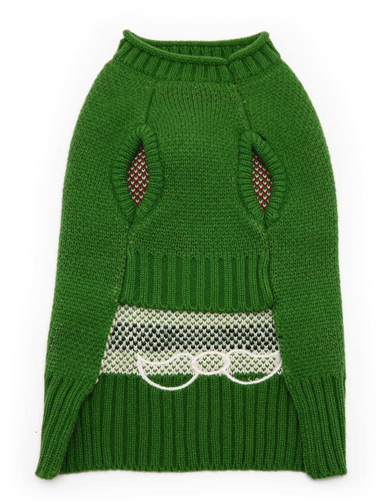 Santa Face Dog Sweater image 2
