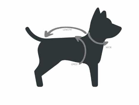 Quilted Shearling Dog Coat Black image 1