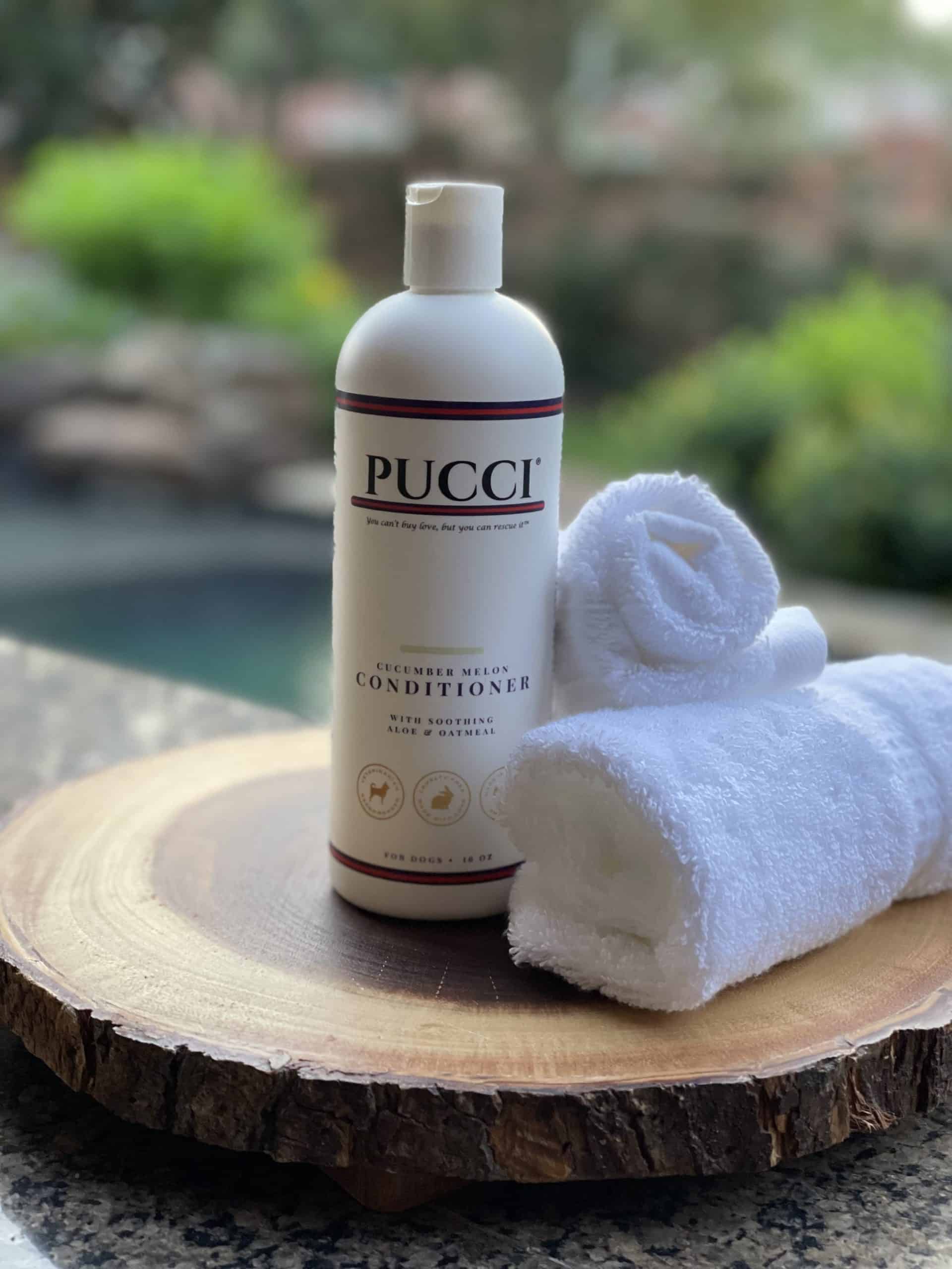 PUCCI Cucumber Melon Conditioner with soothing Aloe & Oatmeal for Dogs image 0