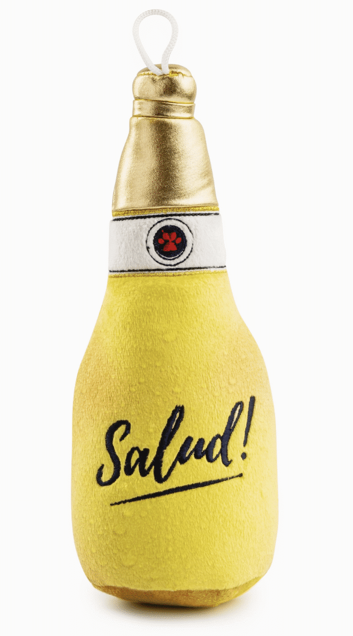 Muttdelo Beer Bottle Dog Toy image 1