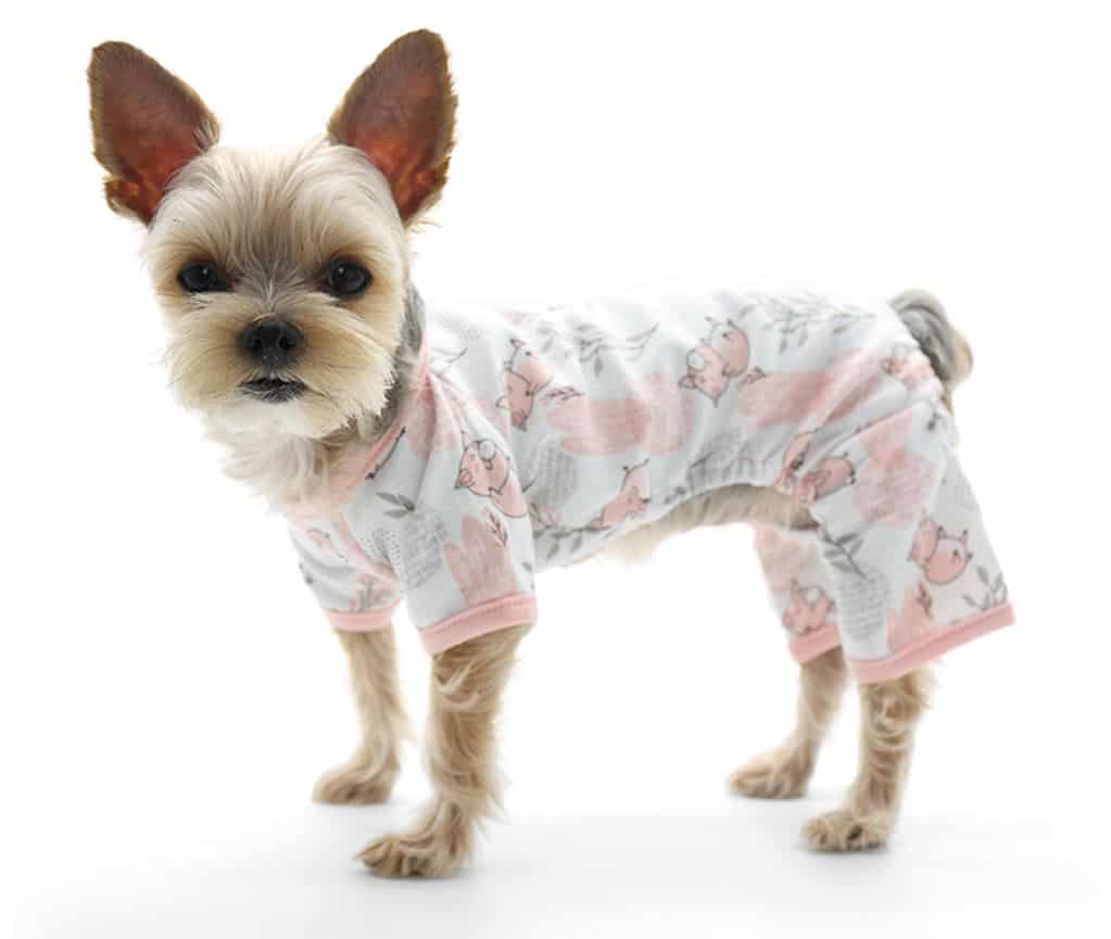 Pink Piggy Dog Pajamas image 0