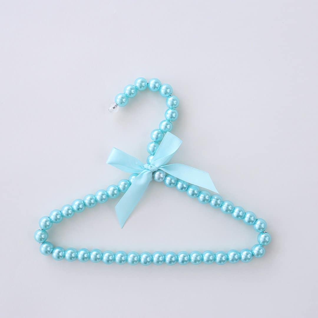Pearl Clothes Hangers for Dogs - Blue image