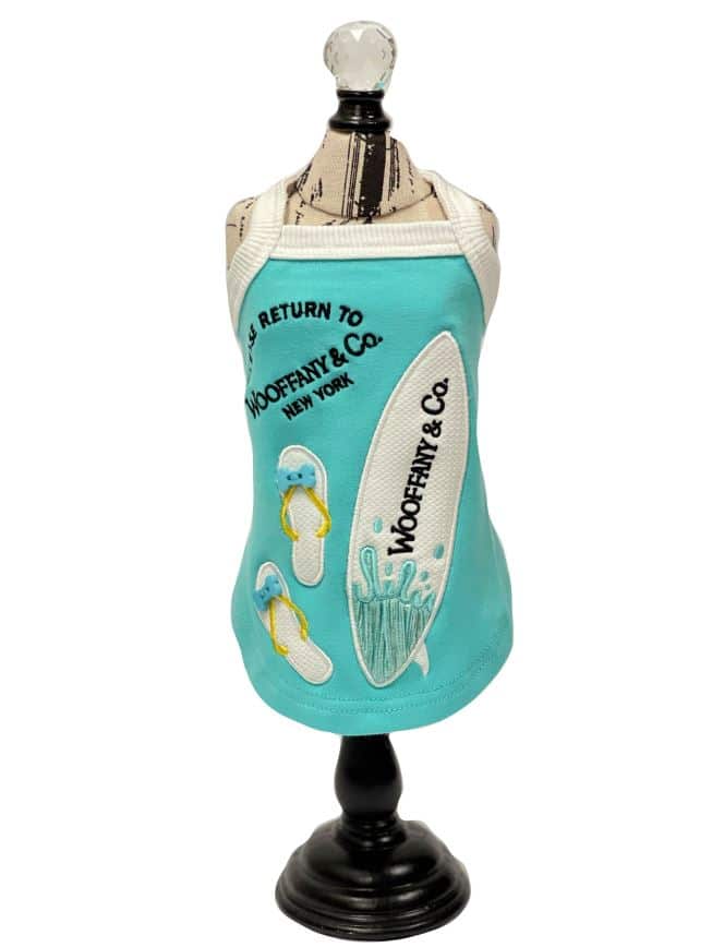 Woofany & Co. Splash Surfboard Dog Tank image 0