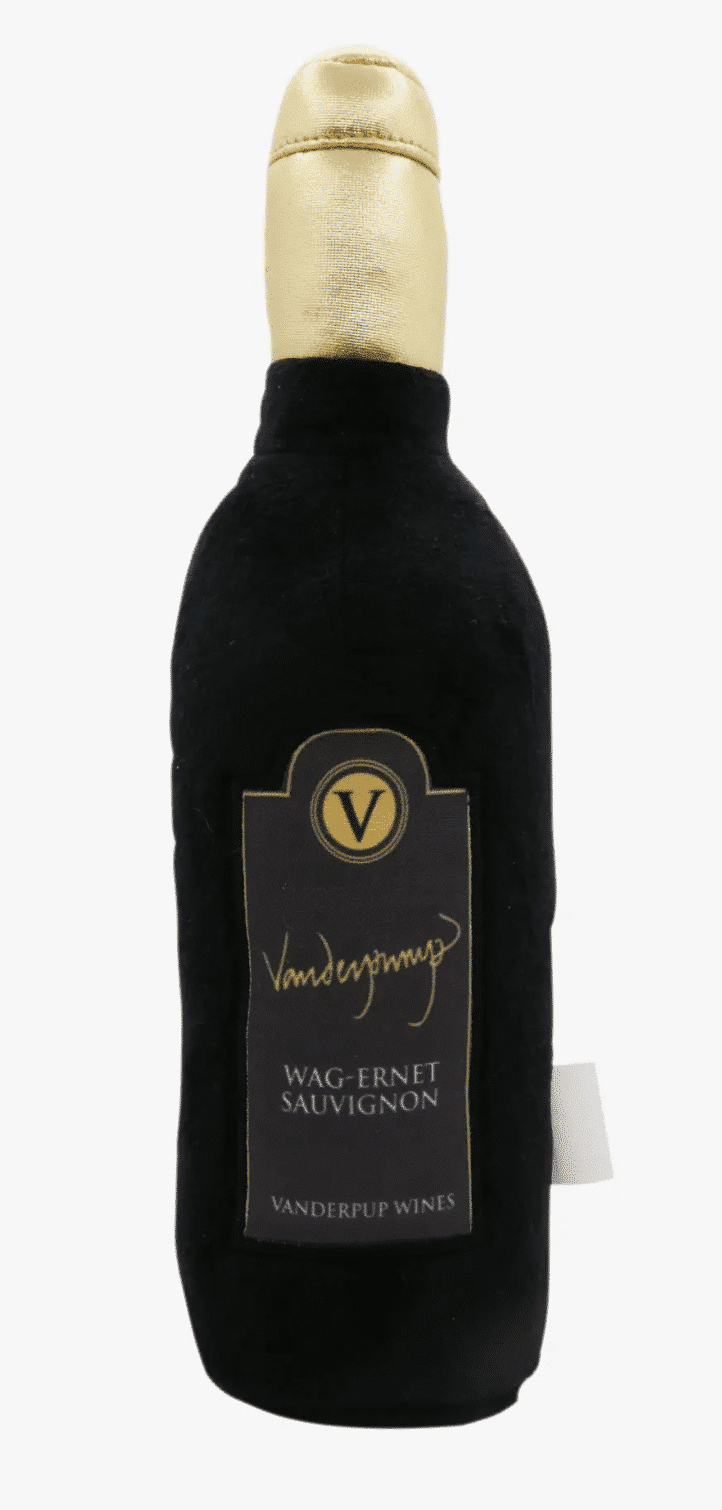 Vanderpup Wag-ernet Sauvignon Wine Plush Dog Toy image 0