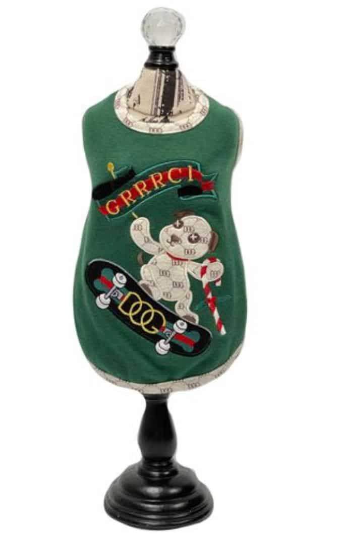 GRRRCI Dog Skateboard Green Dog Tank image 0
