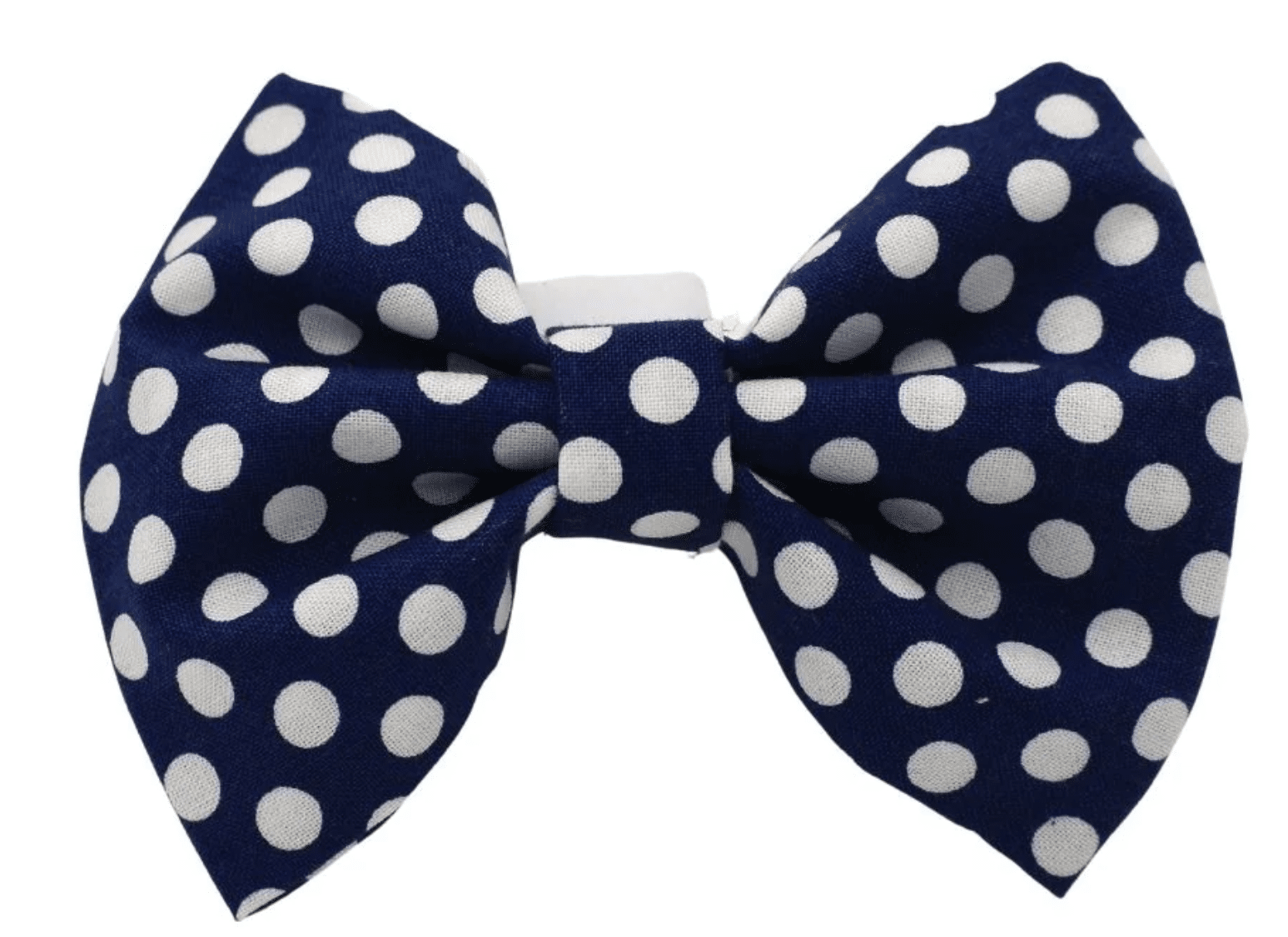 Navy Dot Dog Bow Tie image 0
