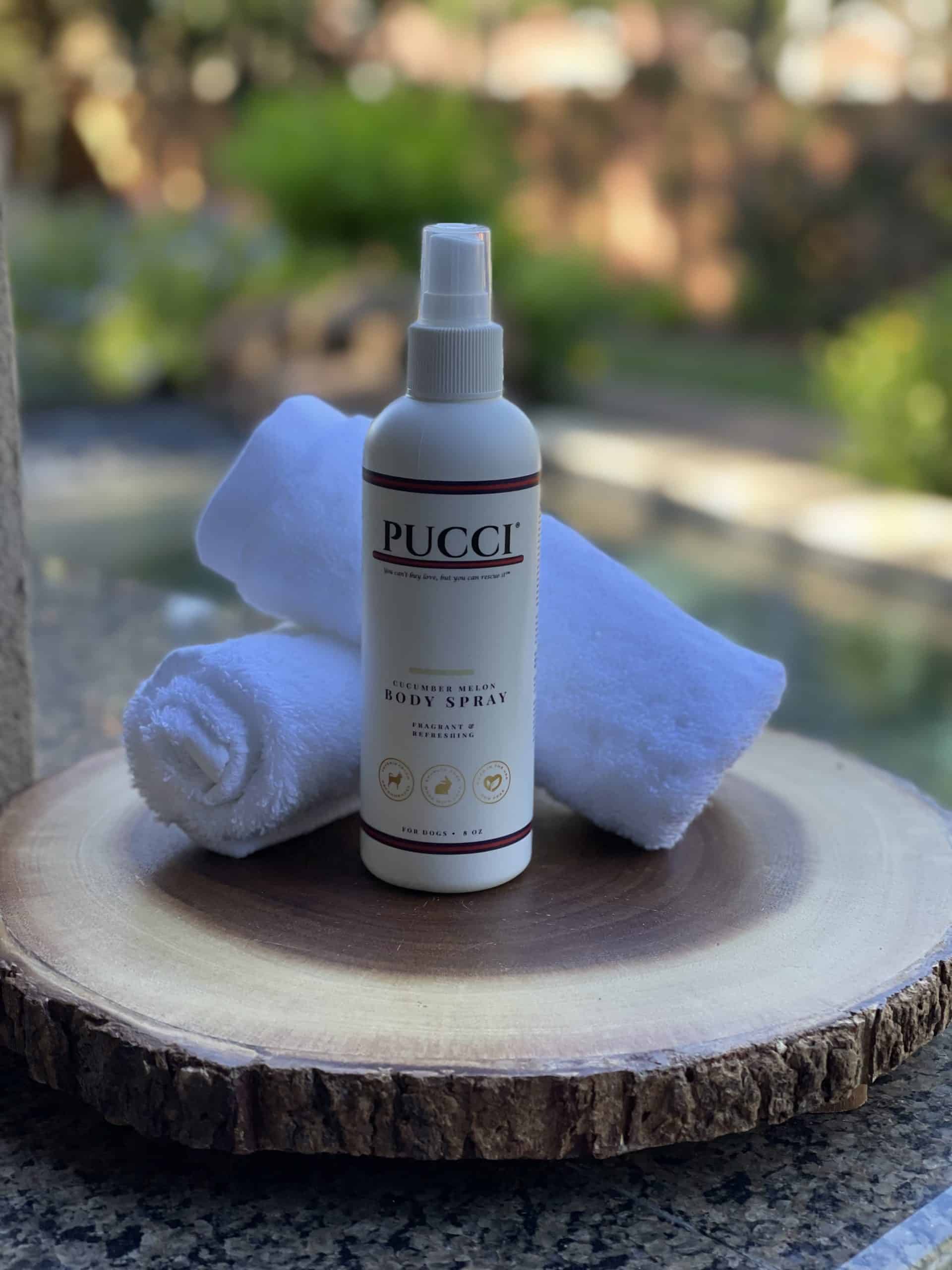 PUCCI Cucumber Melon Body Spray for Dogs image 0