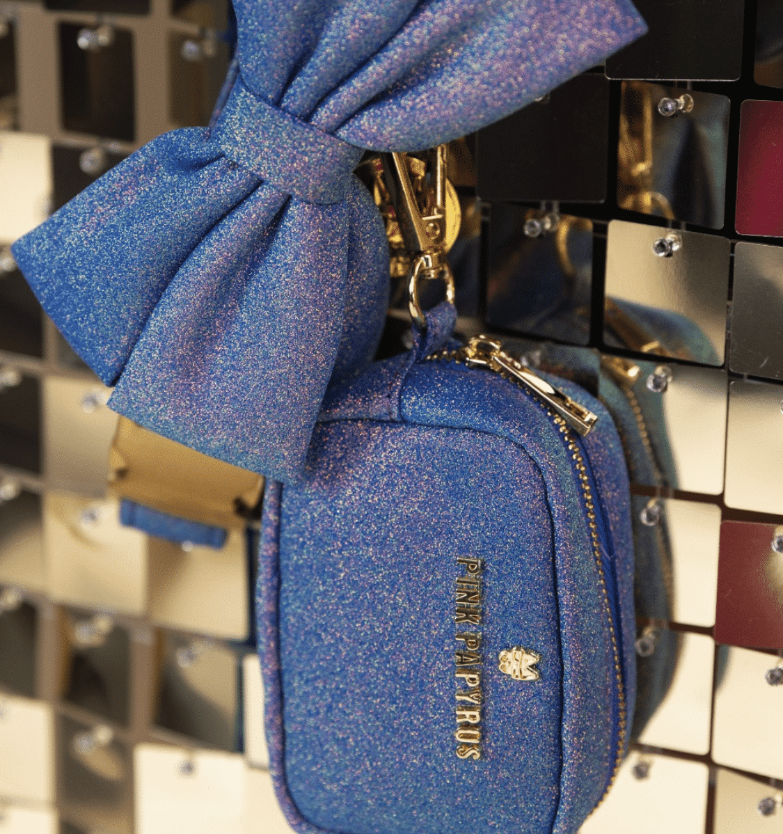 Jolie Bag Dispenser/ Treat Pouch - Purple Glitter image 1