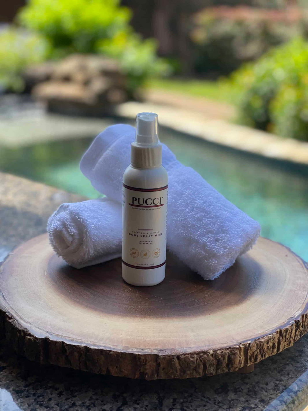 PUCCI Sweet Pea & Vanilla Body Spray for Dogs - Mini image 0